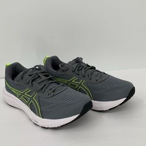 ASICS Gel Contend 9 running sneakers gray yellow mesh shoe men 10